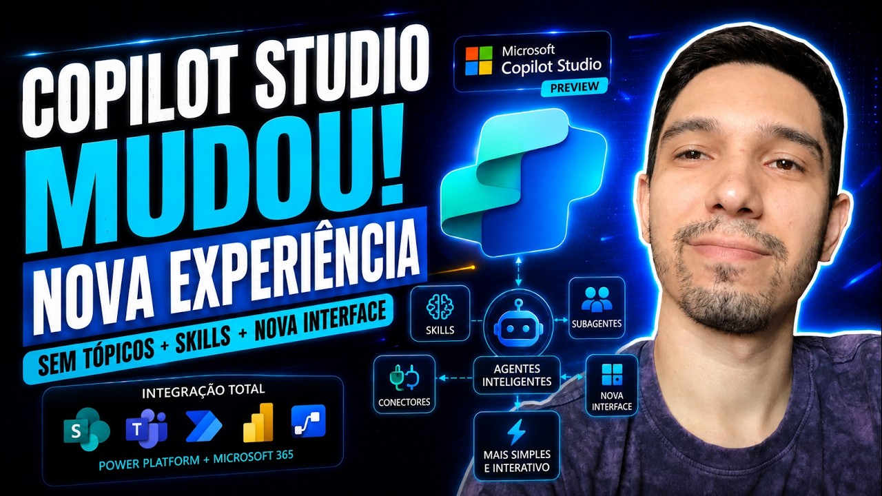 COPILOT STUDIO MUDOU: VEJA A NOVA INTERFACE