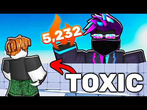 Toxic kid didn't realize i had a 5,232 WINSTREAK in Roblox Rivals!