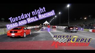 Tuesday Night Roll and Drag Racing! VLOG//39
