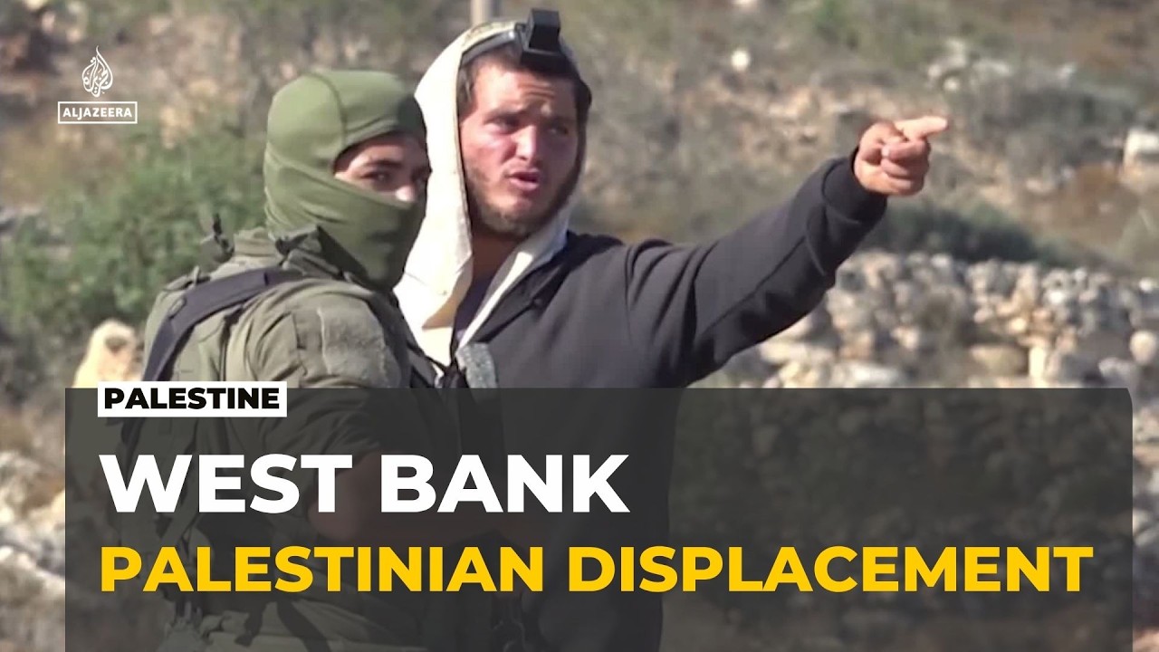 Occupied west bank violence: Israeli army "helping settlers displace Palestinians"