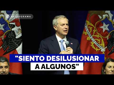 Kast fue recibido con manifestaciones en Los Lagos: abordó lenta política migratoria