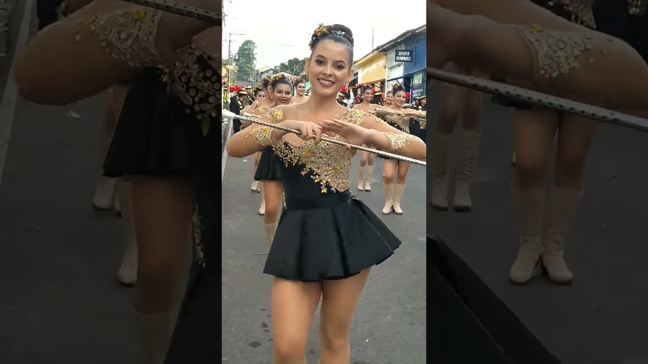 🎉 👑 Estefany 🇩🇪 #cachiporristas ✨ Banda Musical 🎶 de Berlín 🎶 #viral #live #like #baile #4k