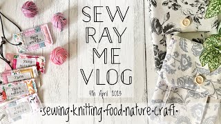 Sew Ray Me vlog - 4th April 2023. Lots of sewing, a day out in Perthshire, and new hallway reveal!