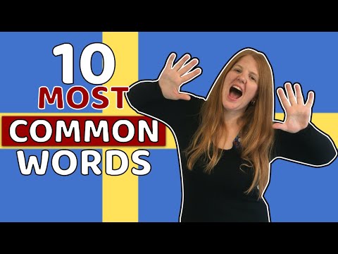 10 most COMMON Swedish words 🇸🇪 | Learn Swedish in a Fun Way!