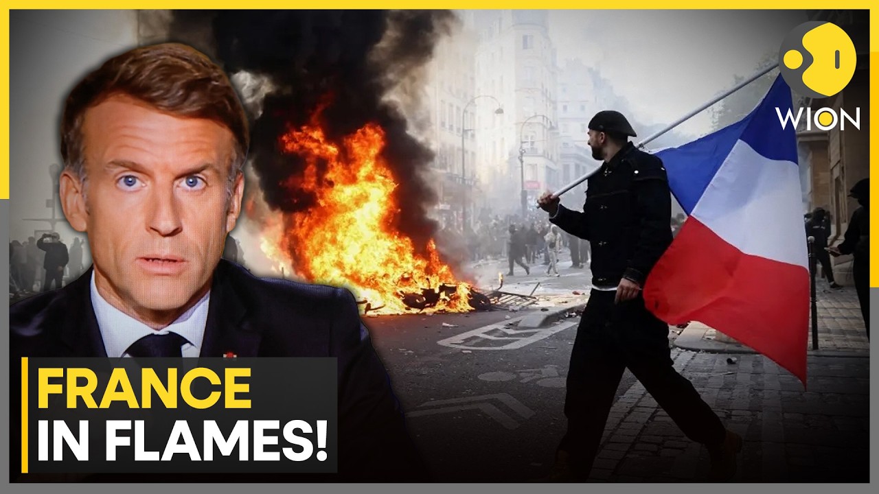 France Protests: Macron Moves to BAN Public Gatherings Amid Escalating Riots | WION News