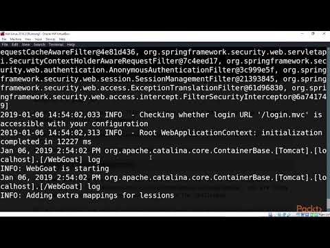 Practical Web App Pentesting with Kali Linux Install WebGoat | packtpub com