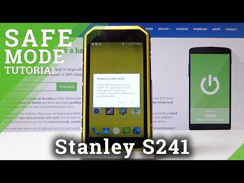 How to Enable Safe Mode in Stanley S241 - Boot into Safe Mode