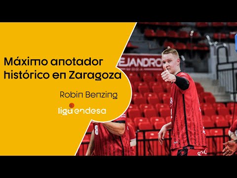 Robin Benzing hace historia en Zaragoza