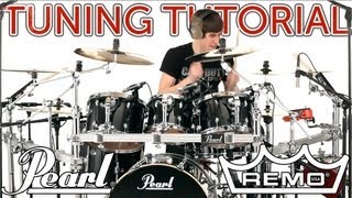 Drum Tuning Tutorial - How To Tune Drums the COOP3RDRUMM3R Way!