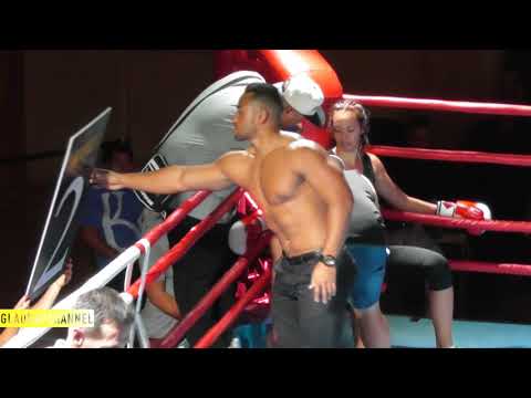 Fight 9: Grace Nimmo vs Mariana Ngaputa - Hardknocks 6 @ Manurewa 17Mar18