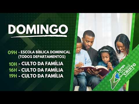 Culto da Família - OBPC Carpina Sede - Ao Vivo - 06/09/2026 - 16h