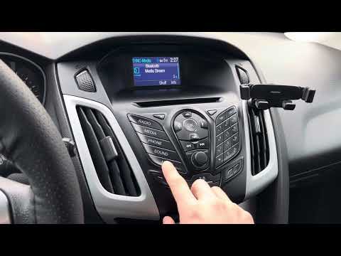 How to connect to Bluetooth Audio on your Ford Focus (2013 and similar years)
