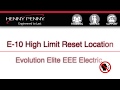 Henny Penny Evolution Elite Electric Open Fryer E 10 High Limit Reset Location