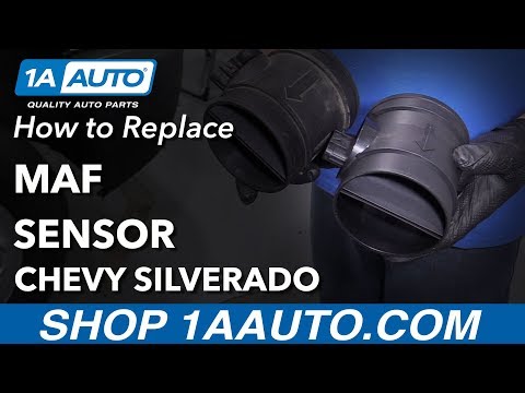 How to Replace MAF Sensor 07-13 Chevy Silverado