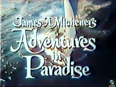 Adventures in Paradise s2e35 Nightmare in the Sun, Colorized, Gardner McKay, Bethel Leslie