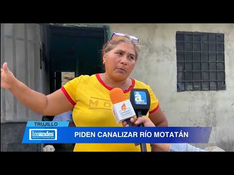 AMENAZA DEL RÍO MOTATÁN EN TRUJILLO