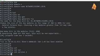 How to configure SSH on Cisco IOS