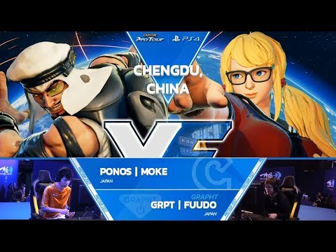 SFV: Ponos | Moke vs GRPT | Fuudo - Dueling Dragons Dojo Top 8 - CPT 2017