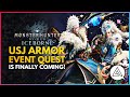 Monster Hunter World Iceborne | USJ Armor is Finally Coming!