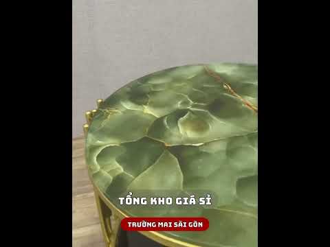 Bàn Trà Sofa Tròn 2 Tầng - BT4