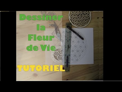 Dessiner la fleur de vie : le tutoriel facile