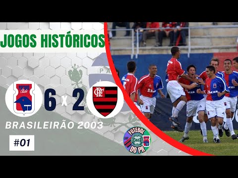 O MAIOR JOGO da HISTÓRIA do PINHEIRÃO? | Paraná Clube 6 X 2 Flamengo