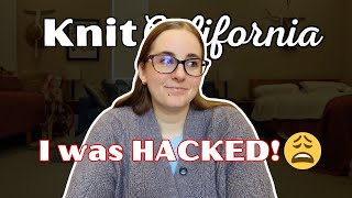 Scammers hacked my account but finishing my Book Club got me through - Knit California Podcast