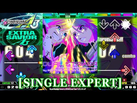 【DDR A3】 DUAL STRIKER [SINGLE EXPERT] 譜面確認＋Clap