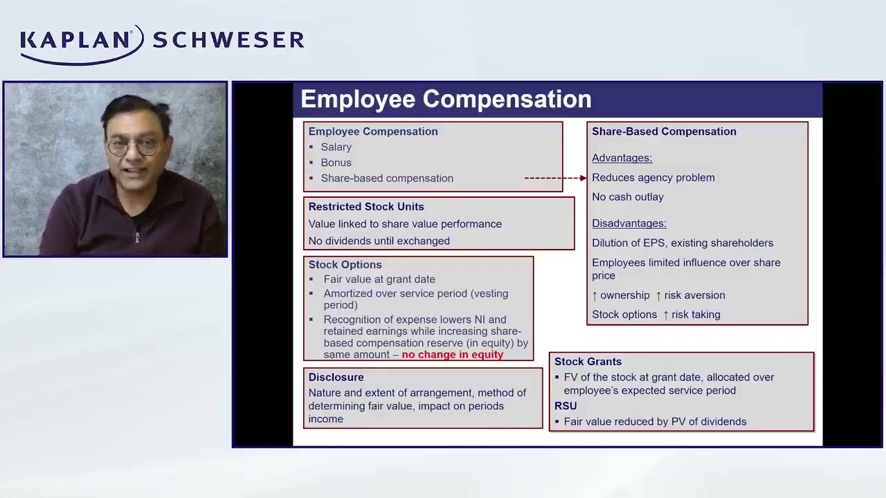 2025 CFA Level 2 Schwes Review Workshop video - Financial Statement Analysis 2 Pensions and Benefits