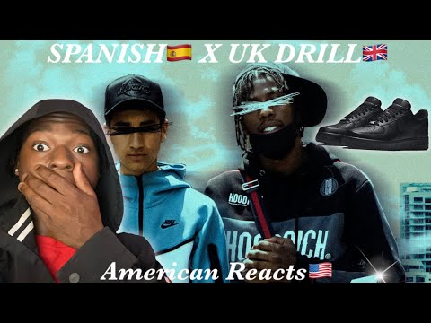Spanish X Uk Drill Reaction! Savage x Aiman JR - Black Airforces 🥷🏾🥷🏼 [MUSIC VIDEO]Prod By Pache