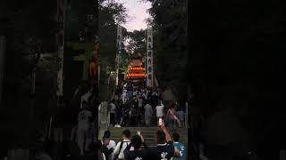 西条祭り　2023年　小松三嶋神社階段上げ