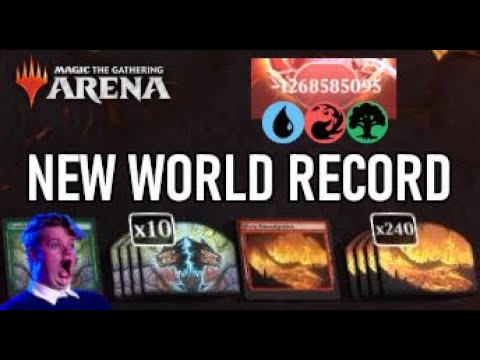 Will 3^254 Damage (Thats 3.7 septillion) BREAK The Game? - Temur - MTG Historic