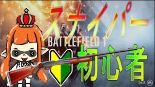 【BF1】初心者がスナイパー使って遊ぶと大変なことになる... ＃1