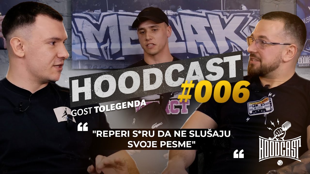 HOODCAST – Tolegenda: Jedan mi je psovao majku na betlu, pa je dobio nogu u dupe!