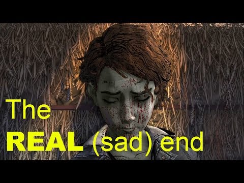 The REAL sad bad Ending - Walking Dead The Final Season - Take Us Back - Clementines death