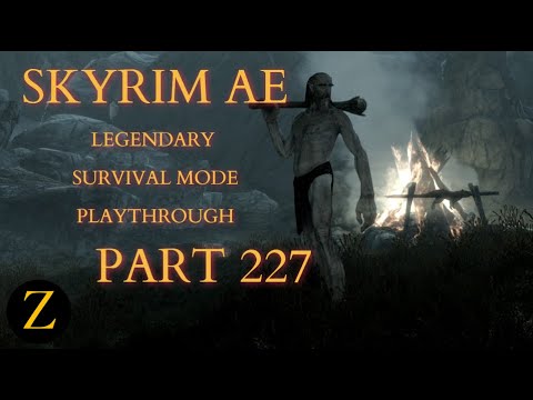 Skyrim Anniversary Edition / Legendary Difficulty Survival Mode Part 227 - Trying To Buy Land