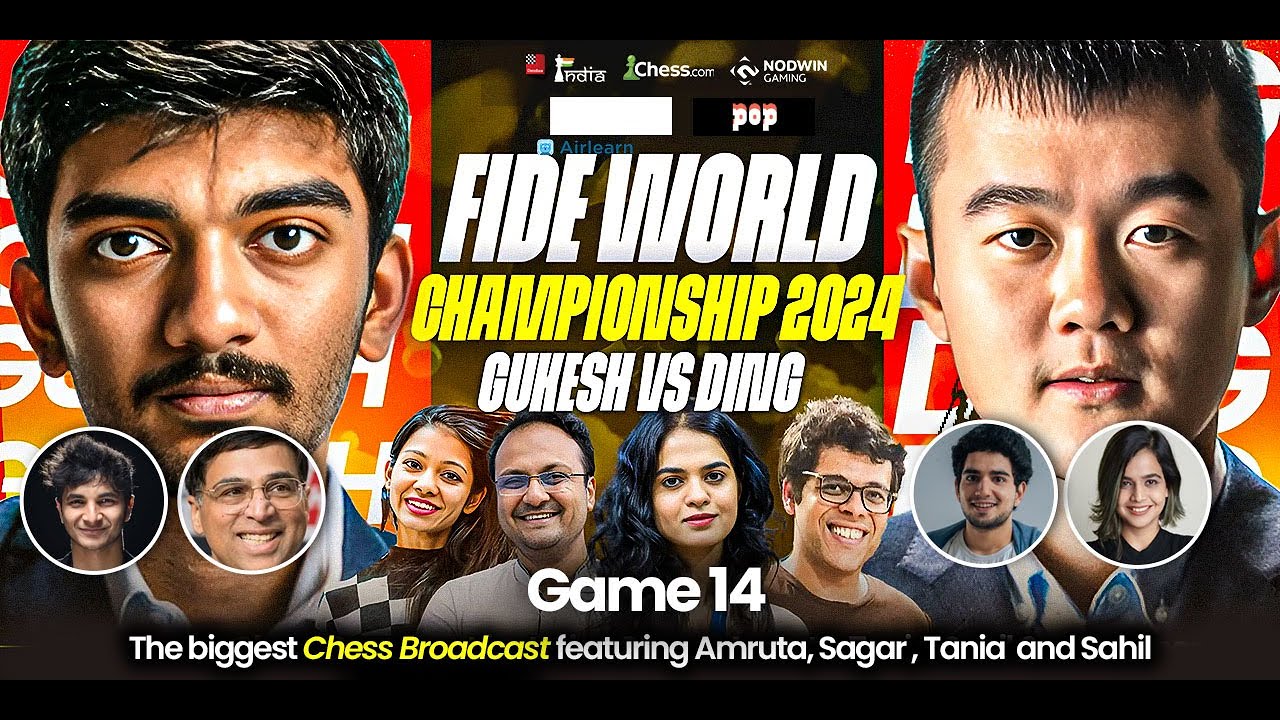 Gukesh is the World Champion | Game 14 | World Championship 2024 | Ft.Vishy, Vidit, Suhani, Samay