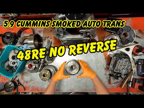 CUMMINS 47re/48re Transmission NO reverse and Full disassemble