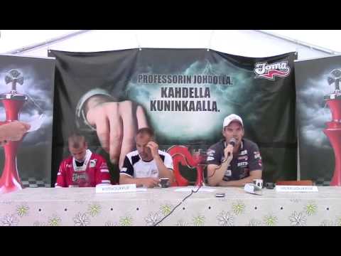 Lehdistötilaisuus JoMa JymyJussit 31 7 2014