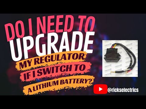 Do I need to upgrade my regulator if I switch to a Lithium Battery?