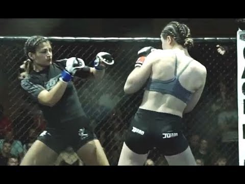 Melissa vs. Kat - KNOCKOUT - [Amateur Fight] - (2018.06.02) - /r/WMMA