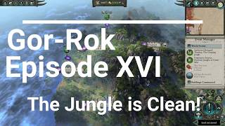 Let's Play Total War Warhammer II: Gor Rok 16 - The Jungle is Clean!
