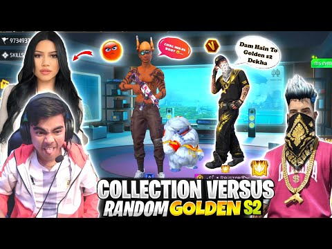 COLLECTION VERSES WITH RANDOM GOLDEAN SEASON2 PLAYER FOR GIRL😱