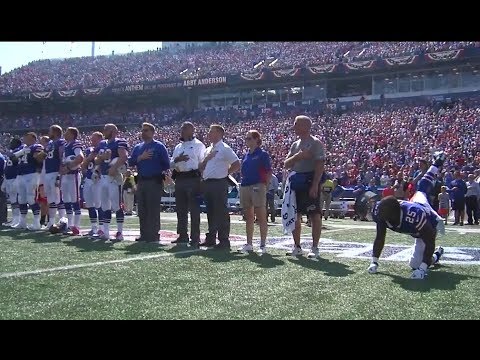 'It's Disgusting': NFL Fans React to National Anthem Protests