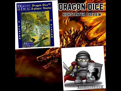 Gaming Knights kickstarter preview ; We play Dragon Dice