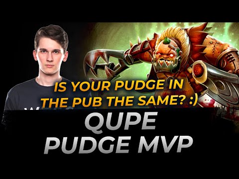 Pudge MVP by Qupe | Full Gameplay Dota 2 Replay