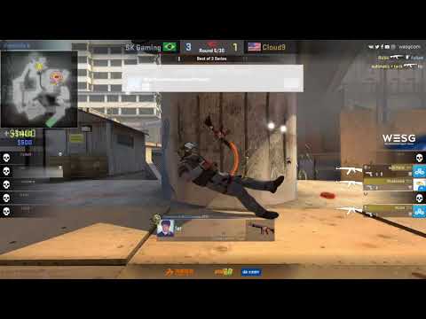 Cloud9 vs SK at WESG North America Regional Grand Finals Map 2