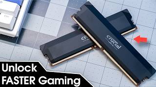 What NO ONE Tells You About High-Speed Memory for Gaming! (Crucial DDR5 Pro OC)