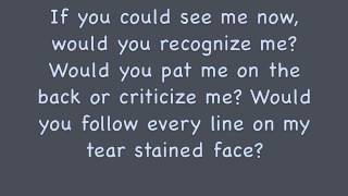 If you could see me now (lyrics)