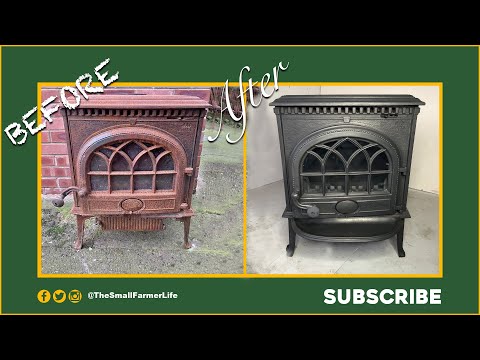 How To Restore Log Burner - Easy Restoration Project